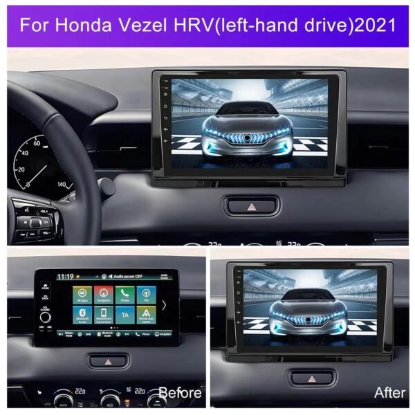 Car Frame Fascia Adapter Android Radio Dash Fitting Panel Kit For Honda Vezel XRV HRV (BT-121) - Image 2