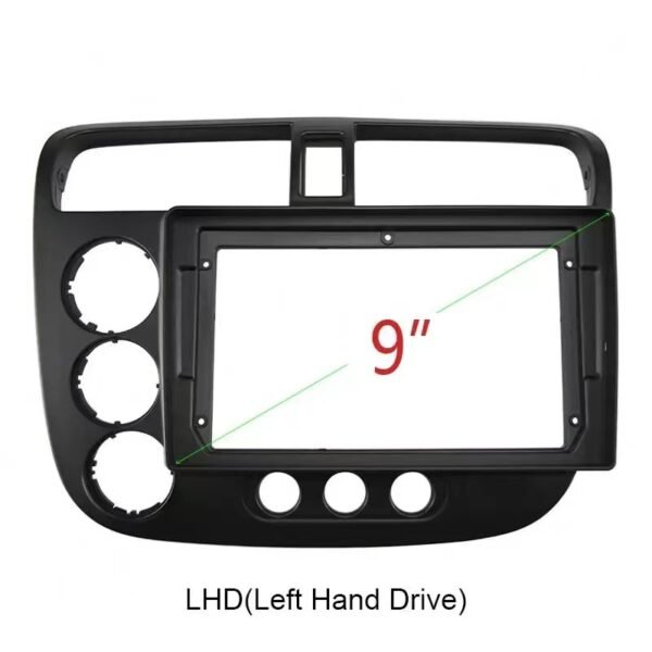Car Fascia Frame Adapter For Honda Civic Rebon 2001-2005 Android Radio Dashboard Fitting Panel Kit Face Plate (BT-016) - Image 5