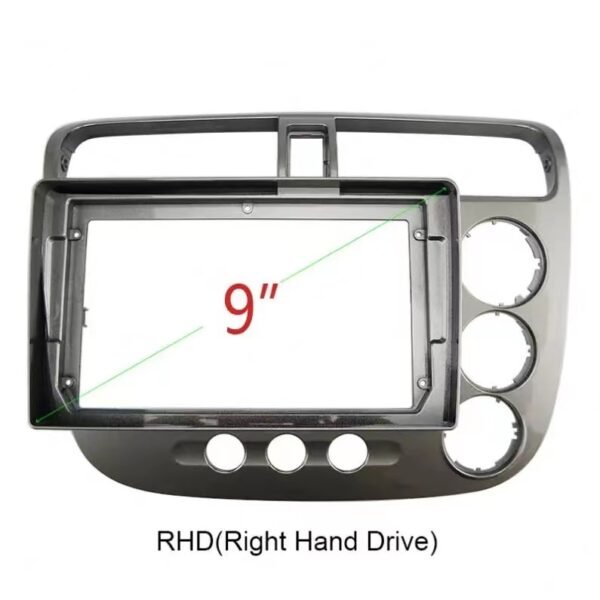 Car Fascia Frame Adapter For Honda Civic Rebon 2001-2005 Android Radio Dashboard Fitting Panel Kit Face Plate (BT-016) - Image 3
