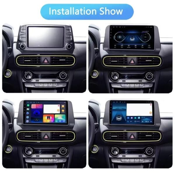 Car Frame Fascia Adapter Canbus Box Decoder For Hyundai Encino Kona 2018-2019 Android Radio Dash Fitting Panel Kit (XD-024) - Image 2