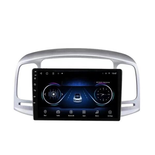 Car Frame Fascia Adapter For Hyundai Accent 2009-2012 Android Radio Dash Fitting Panel Kit (XD-030)
