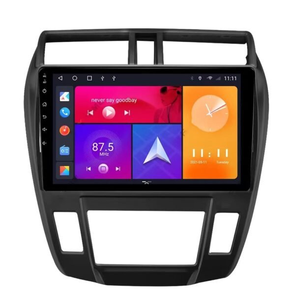 Car Frame Fascia Adapter For Honda City 2008-2013 Android Android Radio Dash Fitting Panel Kit (BT-004)