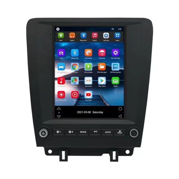 Car Frame Fascia Adapter Android Radio Dash Fitting Panel Kit For Ford Mustang (FORD-050) - Image 4