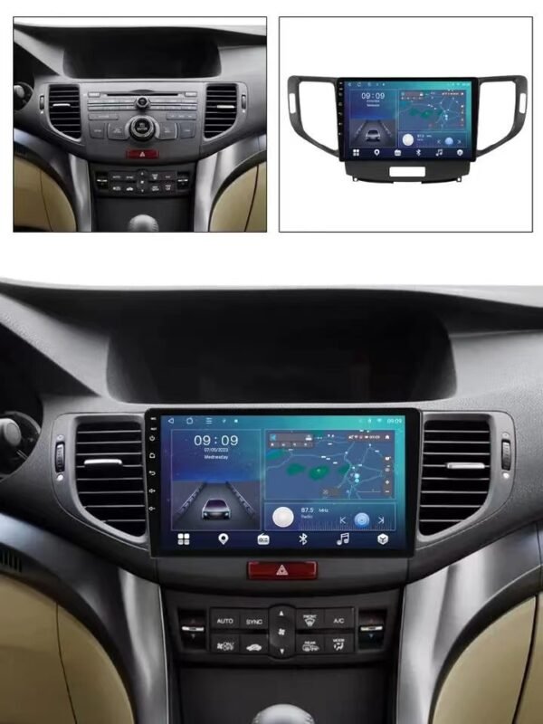Car Frame Fascia Adapter Android Radio Dash Fitting Panel Kit For Honda Accord Spirior Acura SR9 (BT-069) - Image 2