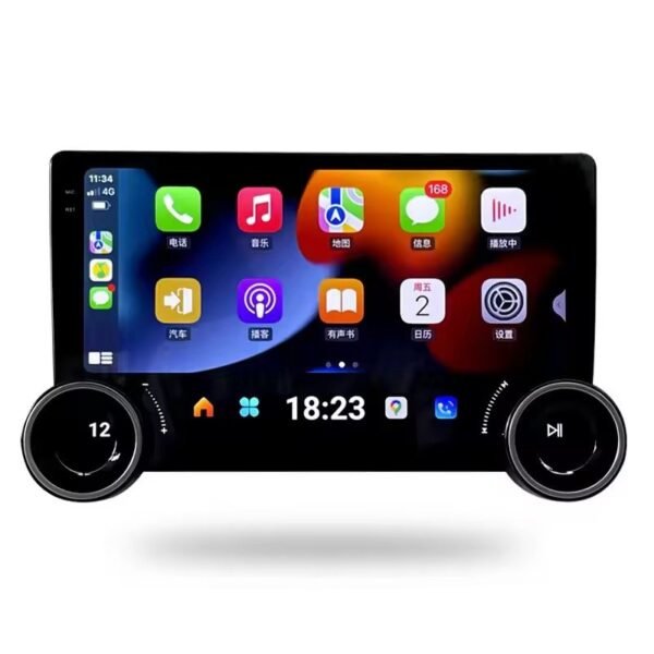 Diamond Dual Knob Android Car Stereo Carpaly Car Radio Android Player Multimedia Touch Screen Navigation Head Unit(ZJ-001)