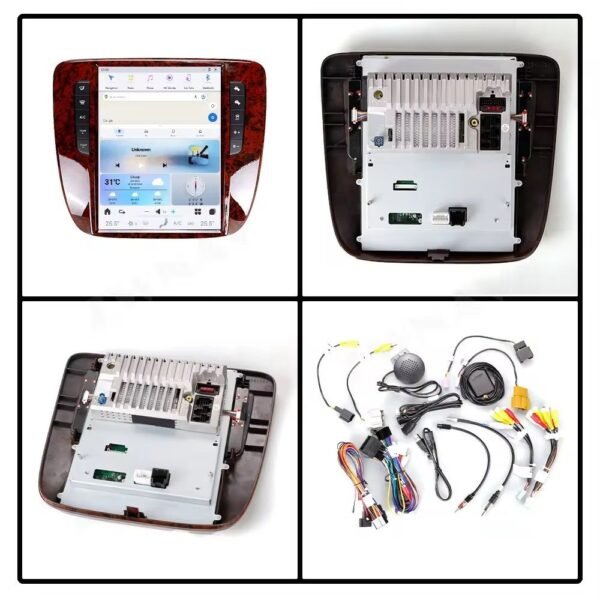 12.1 Inch Car Touch Screen Android 13 Car Stereo Android Player Car Radio Carplay Multimedia System Digital Signal Receiver GPS Navigation Head Unit For GMC Yukon Chevy Suburban Tahoe 2007-2013 (SPZJ-013) - Image 3