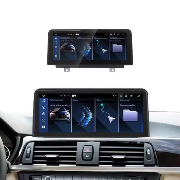 10.25 inch Original Car Style Android Car Stereo Head Unit IPS HD Car Screen Multimedia System Android Player Car Radio GPS Navigation Head Unit for BMW 3 Series F30 F31 F34 4 series F32 F33 F36  NBT (BMW-005) - Image 2