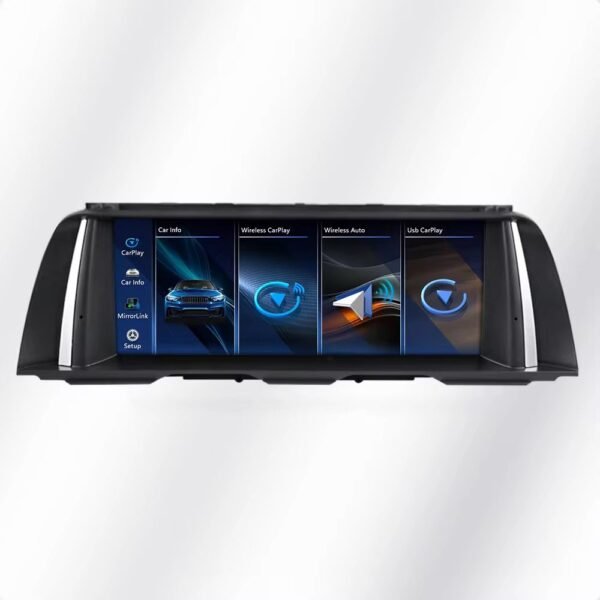 10.25 inch Android Car Stereo Carplay Multimedia Navigation System Android Player Car Screen Radio Head Unit for BMW 5 Series F10/F11 Compatible with Original Car CIC/NBT System (2011-2016) (YCFG-001)