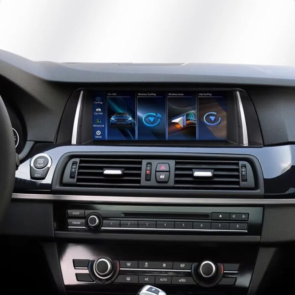 10.25 inch Android Car Stereo Carplay Multimedia Navigation System Android Player Car Screen Radio Head Unit for BMW 5 Series F10/F11 Compatible with Original Car CIC/NBT System (2011-2016) (YCFG-001) - Image 3
