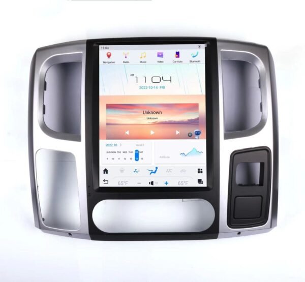 12.1" Screen Tesla Vertical Android Screen For Dodge Ram 1500 2500 3500 2011-2018 Car Multimedia Stereo GPS Carplay Player (For LHD car Only) (SPZJ-005))
