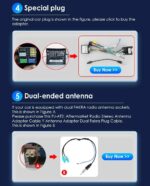 7″ Double DIN Android Car Stereo with CarPlay for Volkswagen  Skoda  SEAT 2004–2013 （DZ-108） - Image 14