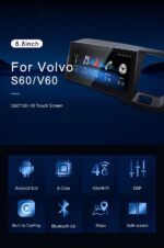 Original Style 8.8″ Android Car Stereo with CarPlay for 2011–2018 Volvo S60 / V60 (WRW-004) - Image 6