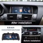 8.8″ Android Car Stereo with Wireless CarPlay & Android Auto for BMW X3 F25 / X4 F26【BMW-119】 - Image 3