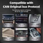 10.25″ Android Car Stereo with CarPlay for BMW 5 Series F10 / F11 (2010–2017) 【BMW-109】 - Image 8