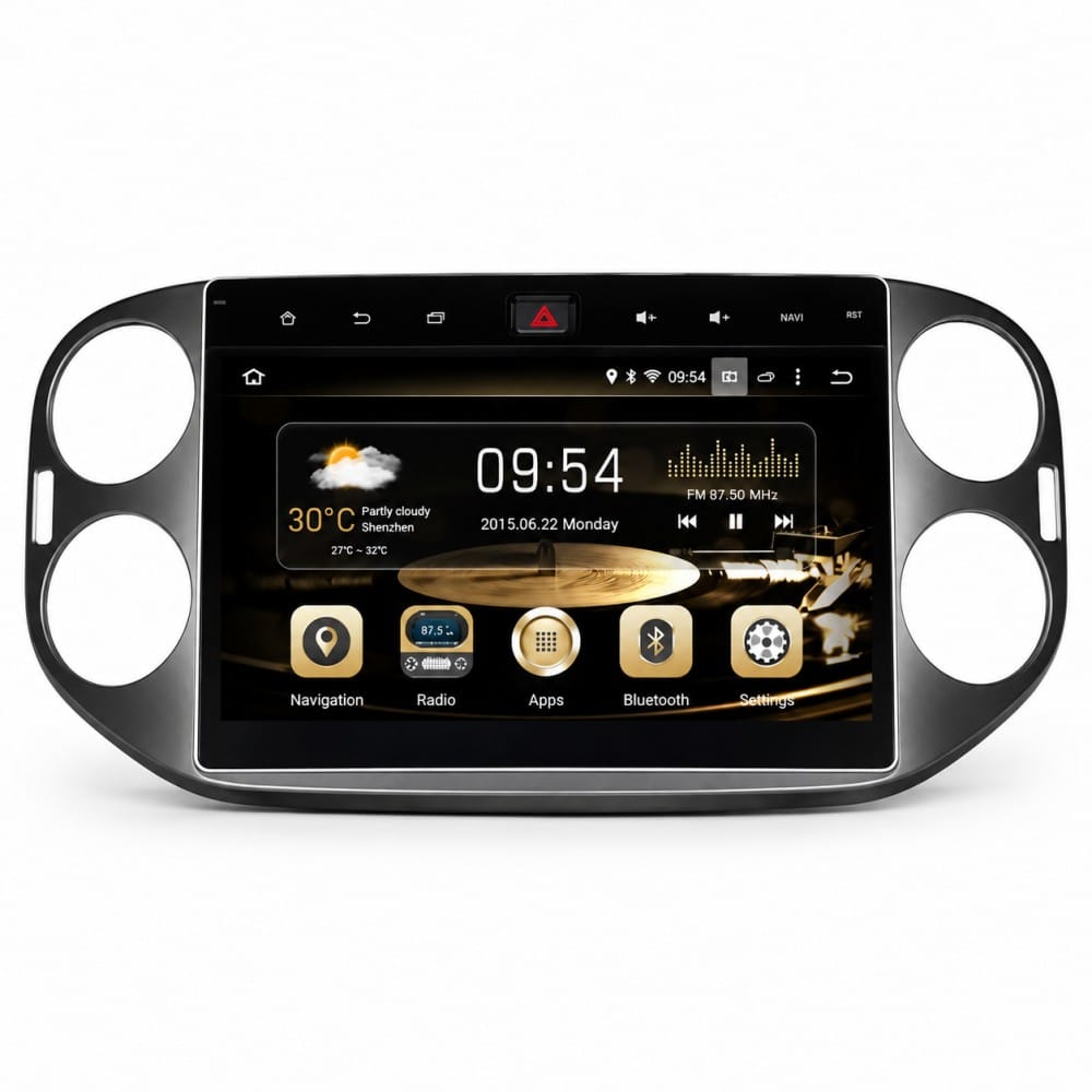 VW Tiguan 2010-2017 10.5" Android Screen Wireless CarPlay 10.5" Android car stereo screen for VW Tiguan 2010-2017 with wireless Apple CarPlay