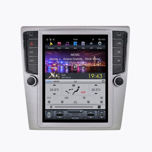 Tesla Style Android Car Stereo with CarPlay for VW Passat B7 2010–2015 (DZ-107)