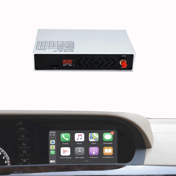 Wireless CarPlay & Android Auto Kit for Mercedes S-Class W221 2005–2013 (MK-010)