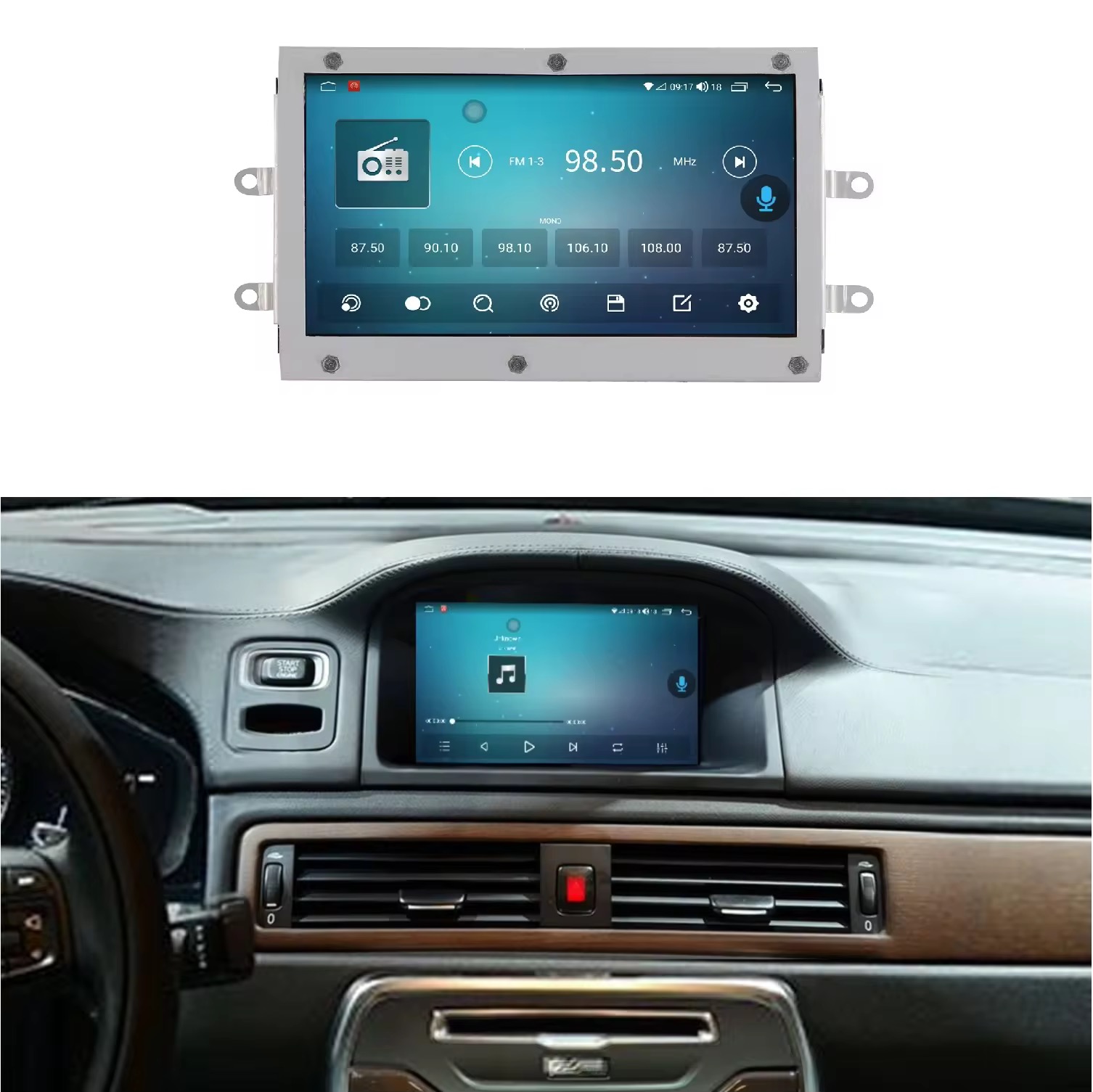 微信图片_20250904205544_146_4 Original Style 7″ Android Car Stereo with CarPlay for 2012–2016 Volvo S80 / V70 / XC70 (WRW-007) - Image 1