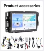 8-Inch Android Car Stereo with CarPlay for 2006-2014 GM Vehicles (BK-108) - Image 8