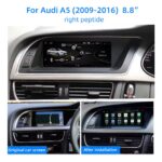 8.8″ Android Car Stereo with CarPlay for Audi A5 B8 2007–2016 (AD-102) - Image 3