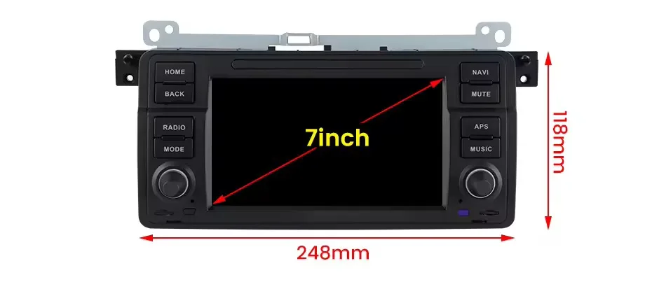 7″/8.8″ Android Car Stereo with CarPlay for BMW 3 Series E46 M3 1998–2006 【BMW-103】 - Image 4