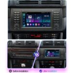 7″/10.25″ Android Car Stereo with CarPlay for BMW 5 Series E39 M5 1995–2003【BMW-107】 - Image 2