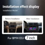 7″/10.25″ Android Car Stereo with CarPlay for BMW X5 E53 2000–2006 【BMW-114】 - Image 2