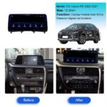 12.3″ Android Car Stereo with CarPlay for Lexus RX 2020–2021 (LKSS-106) - Image 2