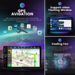 9″/10″ Universal Android Car Stereo with carplay OLED Touch Screen & Knob (DPCJ-100) - Image 5