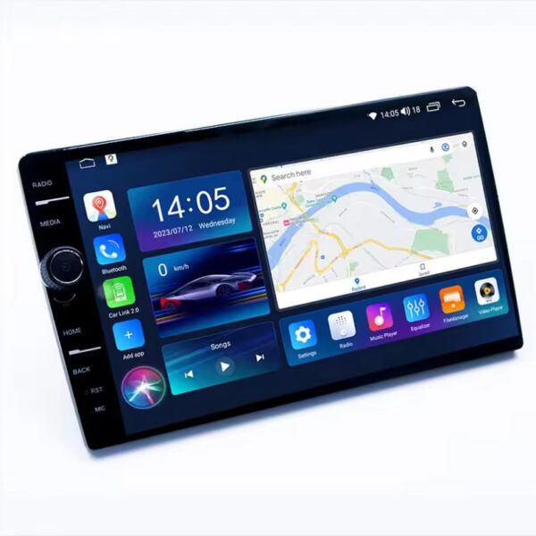 9″/10″ Universal Android Car Stereo with carplay OLED Touch Screen & Knob (DPCJ-100)