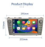 9″ Android Car Stereo with CarPlay for Toyota Camry 2006–2011 (FT-1009) - Image 3