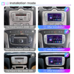 7″ Android Car Stereo CarPlay for Ford Focus Mondeo S-Max 2006–2011 【FORD-1004】 - Image 2