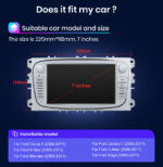 7″ Android Car Stereo CarPlay for Ford Focus Mondeo S-Max 2006–2011 【FORD-1004】 - Image 3