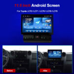 11.5″ Android Car Stereo with CarPlay for Toyota Land Cruiser 70 1984–2022【FT-1013】 - Image 3