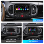7″ Android Car Stereo with CarPlay Android Auto for Fiat 500L (2013–2019) 【FYT-1003】 - Image 3