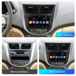 7" OEM-Style Android Car Stereo with CarPlay for Hyundai Accent Solaris Verna 2011–2017 【XD-1001】 - Image 4