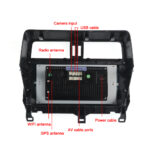 10″ OEM-Style Android Car Stereo with CarPlay for Prado 2018–2020 【FT-1029】 - Image 4