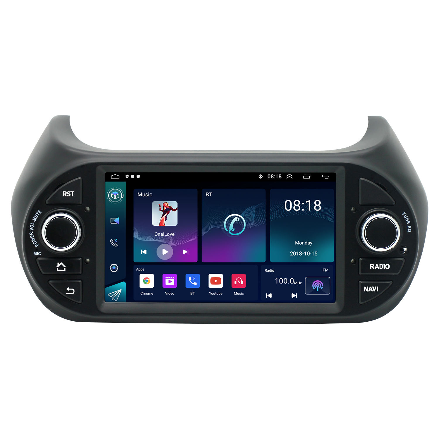 H67f22a2e0dbe4de0a63bad11574c218ad 7″ Android Car Stereo with CarPlay for Fiat Fiorino / Qubo / Peugeot Bipper / Citroën Nemo 【FYT-1006】 - Image 1