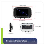 7″ Android Car Stereo with CarPlay Android Auto for Fiat 500X (2015–2019) 【FYT-1002】 - Image 5