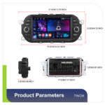 Original Style 7″ Android Car Stereo with CarPlay for 2015–2020 Fiat Egea / Tipo 【FYT-1005】 - Image 3