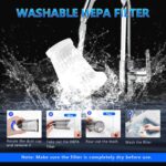 18000PA 4-in-1 Brushless Car Vacuum Cleaner with Blowing, Suction & HEPA Filter 【XCQ-001】 - Image 4