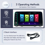 Original Style 9″ Android Car Stereo with CarPlay for Honda CR-V CRV 2017–2022 【BT-103】 - Image 5