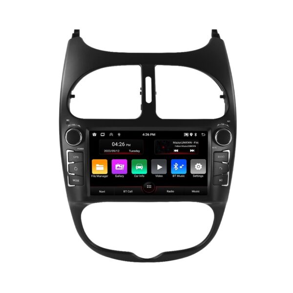 7″ OEM Style Android Car Stereo Upgrade for Peugeot 206 2000–2008 【BZ-1003】