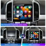 8.4" Android Stereo for Porsche Cayenne 2010-2017 Wireless CarPlay Radio 【BSJ-1001】 - Image 2