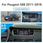 7″ OEM Style Android Car Stereo Upgrade for Peugeot 508 2011–2018 【BZ-1003】 - Image 5