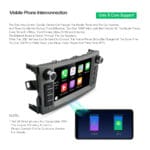 7" Android Radio Toyota Auris 2006-2012 Wireless CarPlay GPS Nav【FT-1036】 - Image 4