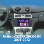 8" Android Stereo for Mercedes Benz CLK W209 2005-2012 Wireless CarPlay 【BC-024】 - Image 3