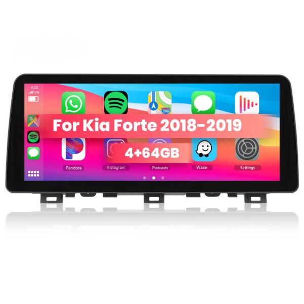 12.3″ OEM Style Android Car Stereo Upgrade for Kia Forte 2018–2019 【QY-104】