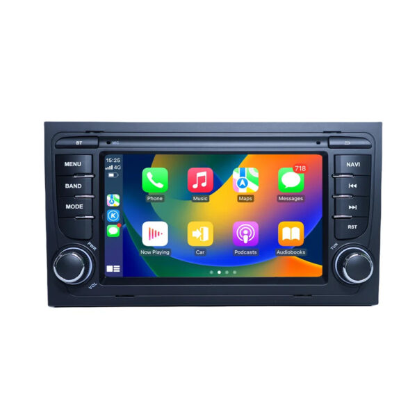 7" Android Stereo for Audi A4 2003-2008 B6 B7 Wireless CarPlay Radio 【AD-111】