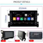 8" Android Stereo for Suzuki Grand Vitara 2005-2015 Wireless CarPlay 【LM-101】 - Image 3